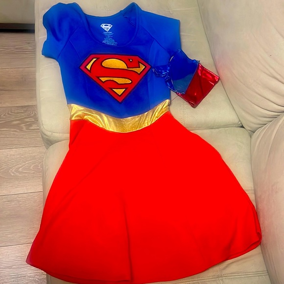 Dresses | Superman Dress Halloween Party Costume | Poshmark